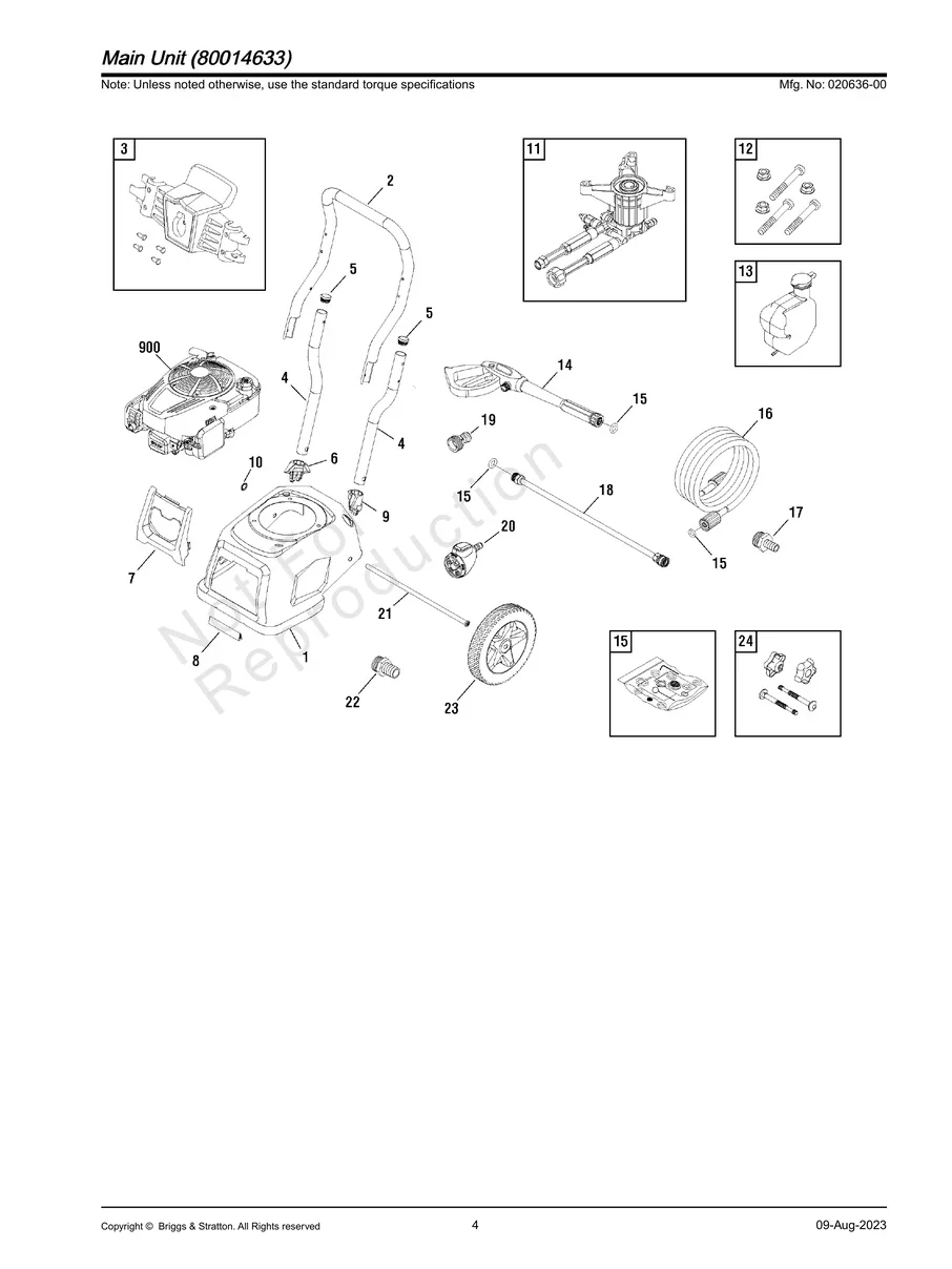 BRIGGS AND STRATTON, 020636-00, IPL.4